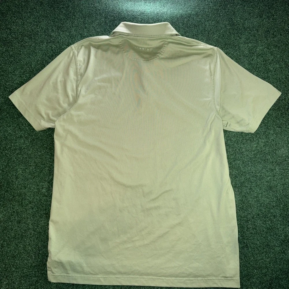 Dunning Golf Green Polo Shirt Men's Size Medium Very Soft